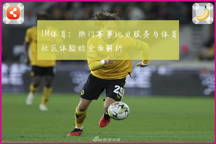 IM体育:热门赛事比分服务与体育社区体验的全面解析