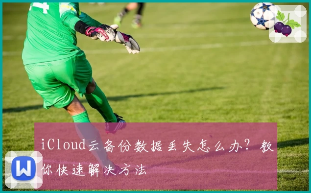 iCloud云备份数据丢失怎么办？教你快速解决方法