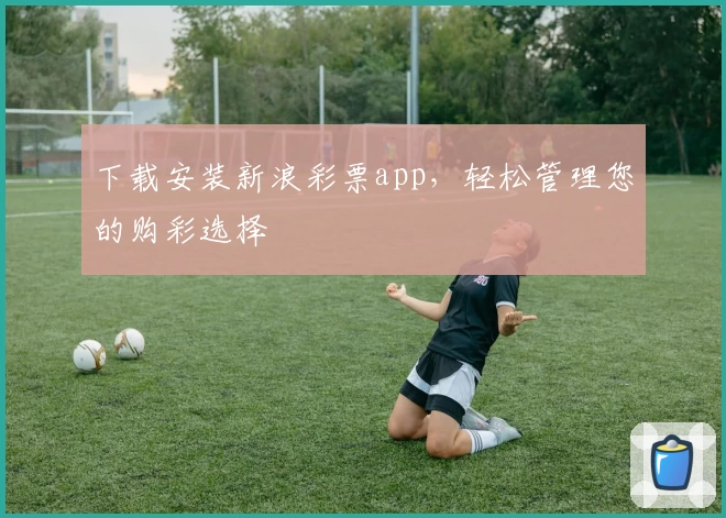 下载安装新浪彩票app,轻松管理您的购彩选择