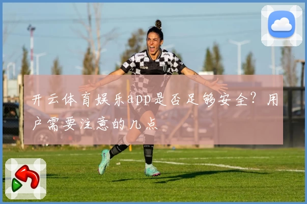 开云体育娱乐app是否足够安全？用户需要注意的几点